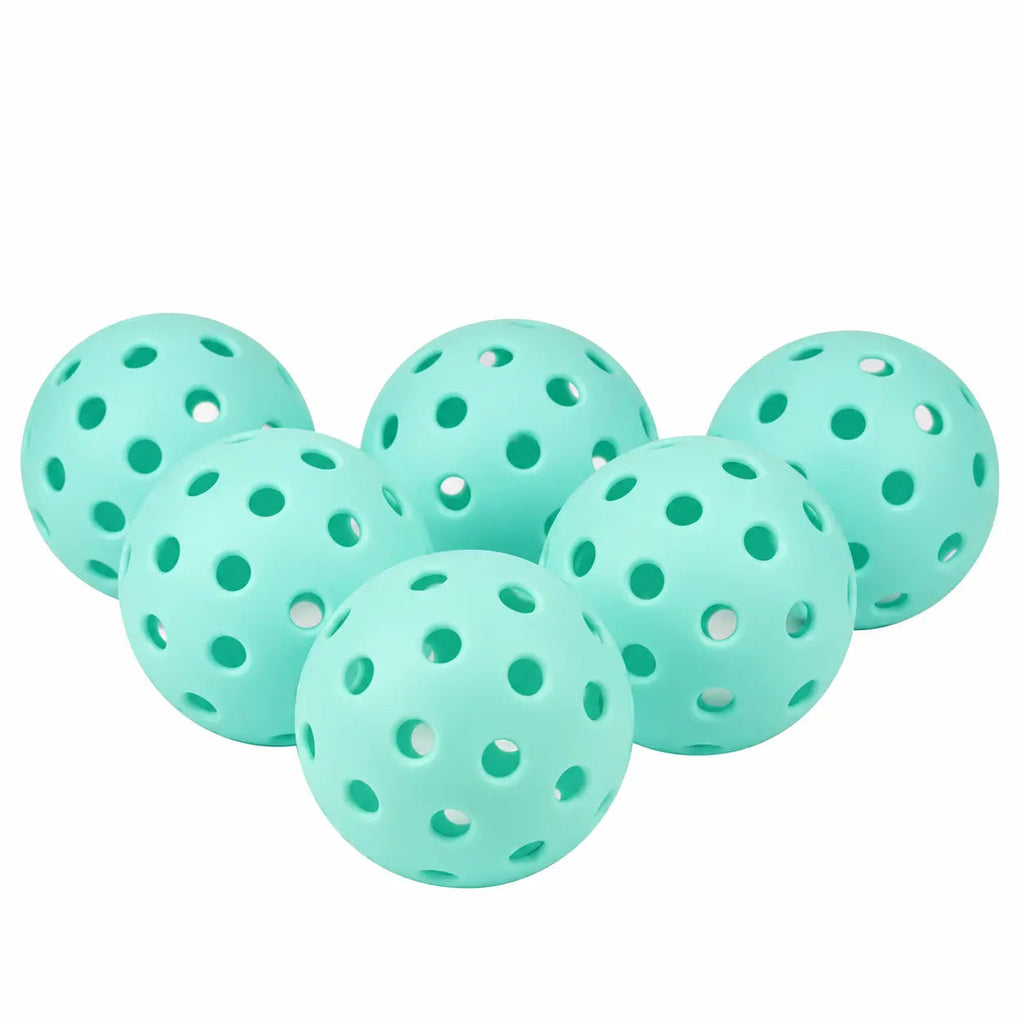 Balles de Pickleball bleu clair extérieur 40 trous - Joysent Pickleline