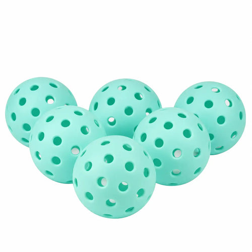Balles de Pickleball bleu clair extérieur 40 trous - Joysent Pickleline
