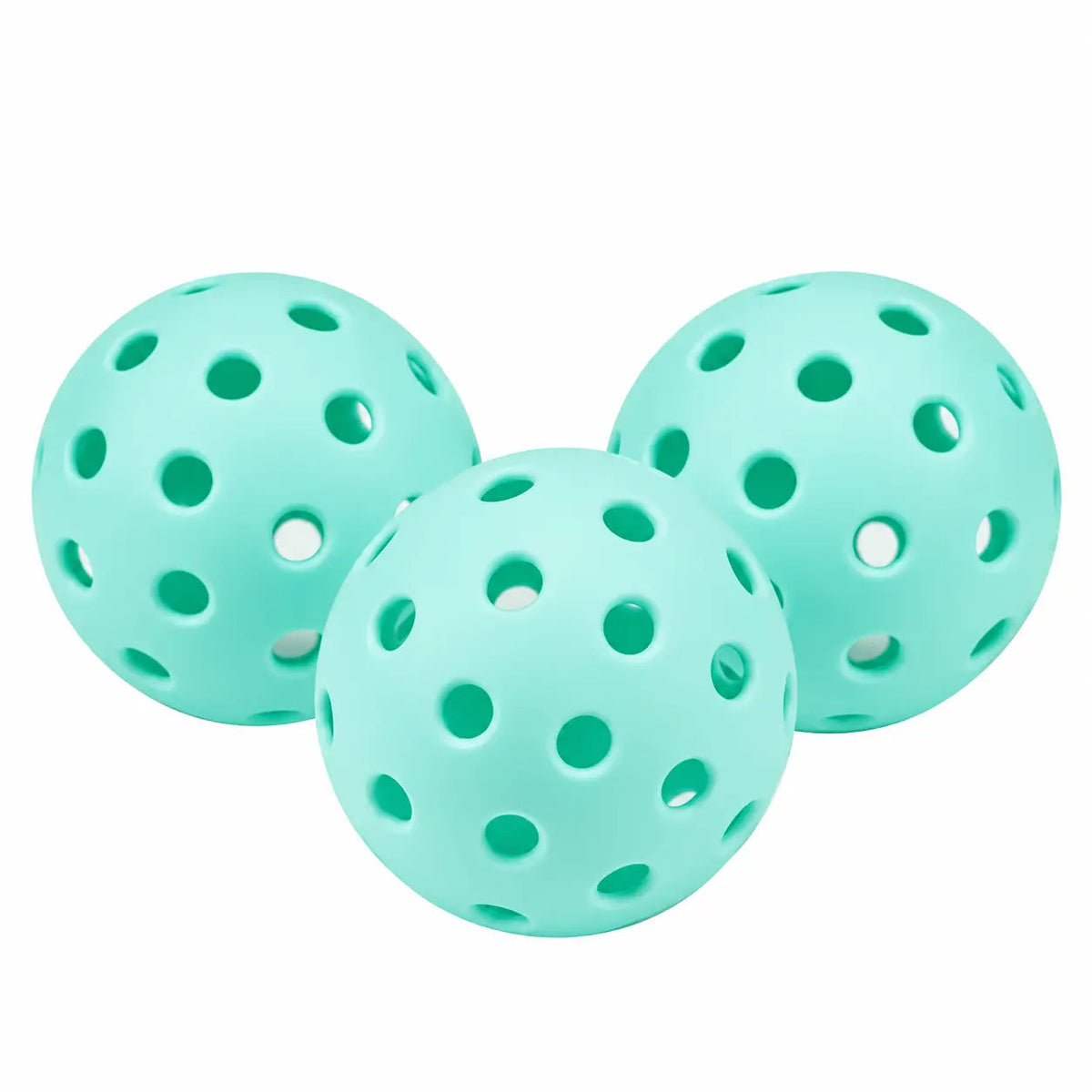 Balles de Pickleball bleu clair extérieur 40 trous - Joysent Pickleline