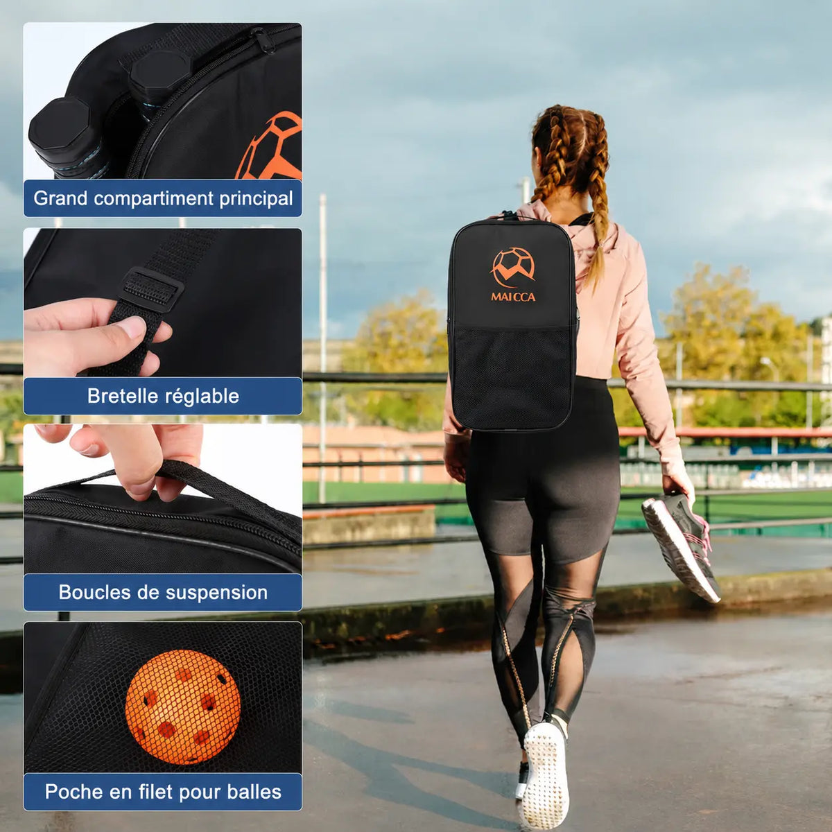 Pack Pickleball Duo Graphite - MAICCA Pickleline