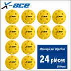 Balle de Pickleball X-ace intérieur | 26 Trous Pickleline