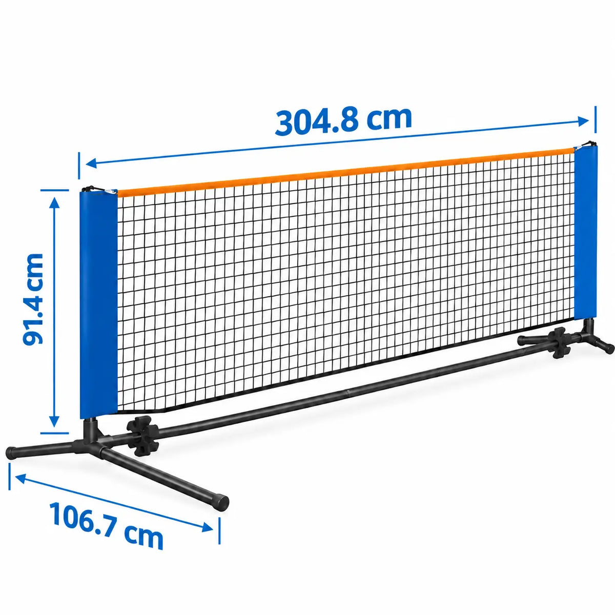 Filet de Pickleball Portable Compact | 304,8 cm, Structure Fer Pickleline