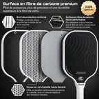 Raquette Pickleball T300 en carbone - Joysent Pickleline