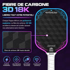 Raquette Pickleball Matrix Carbone 3D 18K - Joysent Pickleline