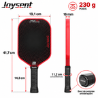 Raquette Pickleball Halo X5 T700 Carbone - Joysent Pickleline