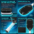 Raquette Pickleball NecroStar Carbone 3D 18K - Joysent Pickleline