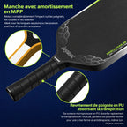 Raquette Pickleball ShieldFoam 3S Toray T700 - Joysent Pickleline