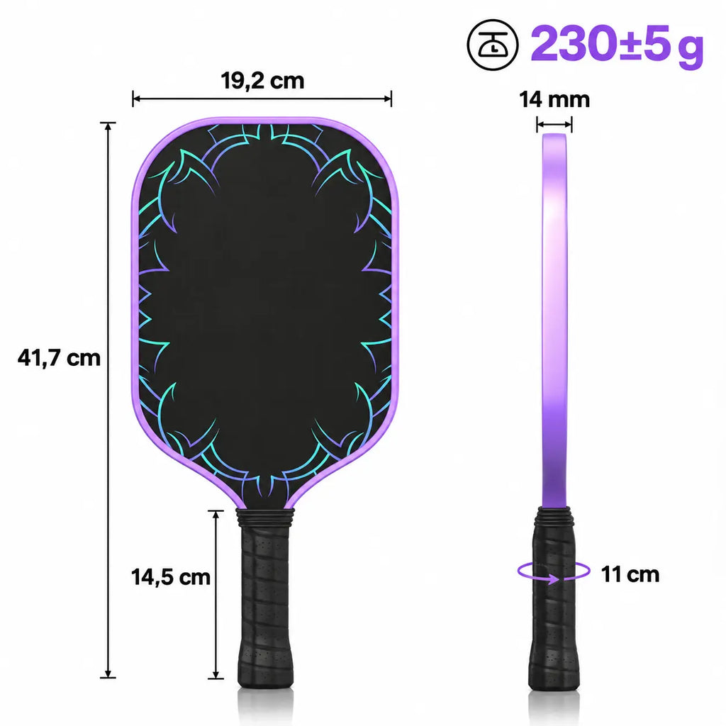 Raquette Pickleball T700 Carbone EPP - Joysent Pickleline