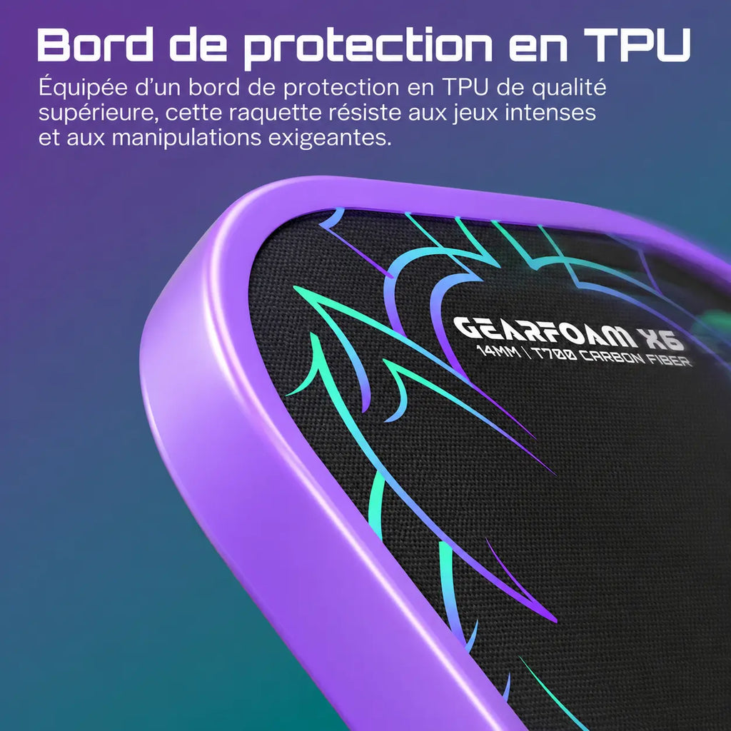 Raquette Pickleball T700 Carbone EPP - Joysent Pickleline