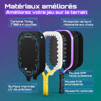 Raquette Pickleball T700 Carbone EPP - Joysent Pickleline