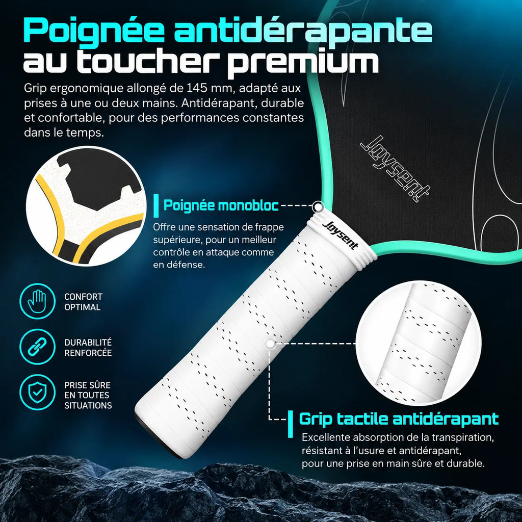 Raquette Pickleball NeoFoam T700 Carbone - Joysent Pickleline