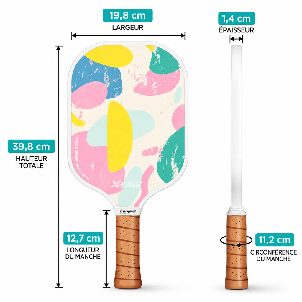 Pack Pickleball JT-1 T300 Pastel - Joysent Pickleline