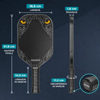 Raquette Pickleball EVA 4S T700 Carbone - Joysent Pickleline