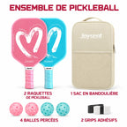 Pack Pickleball Heartbeet S1 Fibre de Verre - Joysent Pickleline