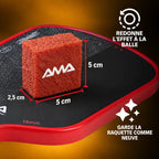 Gomme Nettoyante pour Raquette Pickleball - AMASPORT Pickleline