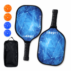 Set de Pickleball Junior LIANBO | 2 Raquettes Bois PU, 4 Balles et Sac