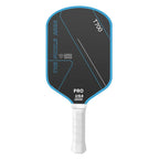 Raquette de pickleball The Pickle Area T700 PRO surface carbone, coloris bleu, homologuée USA Pickleball