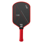 Raquette de pickleball The Pickle Area T700 PRO surface carbone, coloris rouge, homologuée USA Pickleball