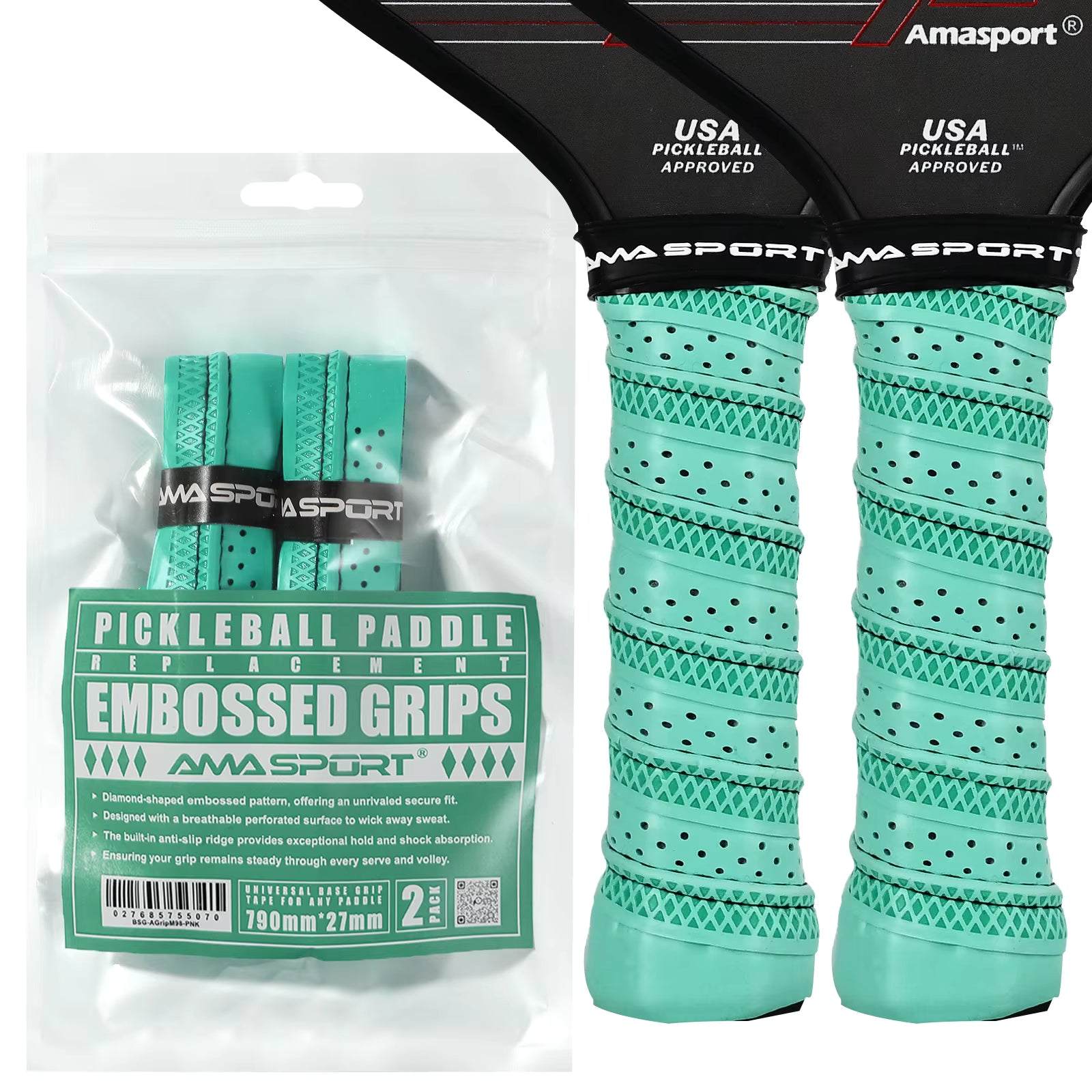 Surgrip Pickleball Antidérapant AMA SPORT | Lot de 2