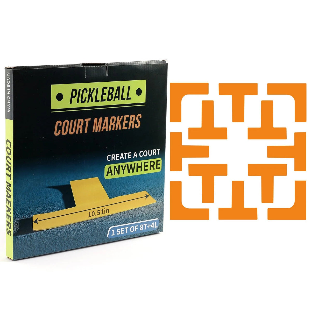 Sports Pickleball Court Marker Easy to Use Training Sports Court Lines Marker Pickleball Accessories Pickleline