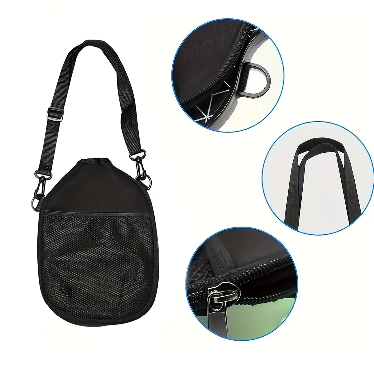 Pochette de Transport Raquette Pickleball Bandoulière Pickleline