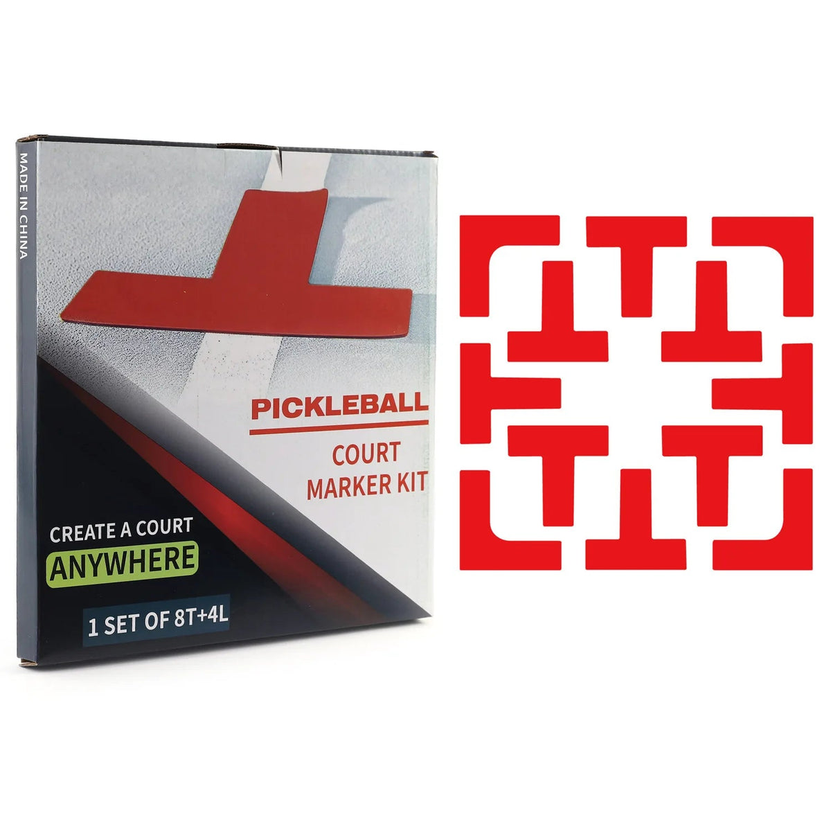Sports Pickleball Court Marker Easy to Use Training Sports Court Lines Marker Pickleball Accessories Pickleline