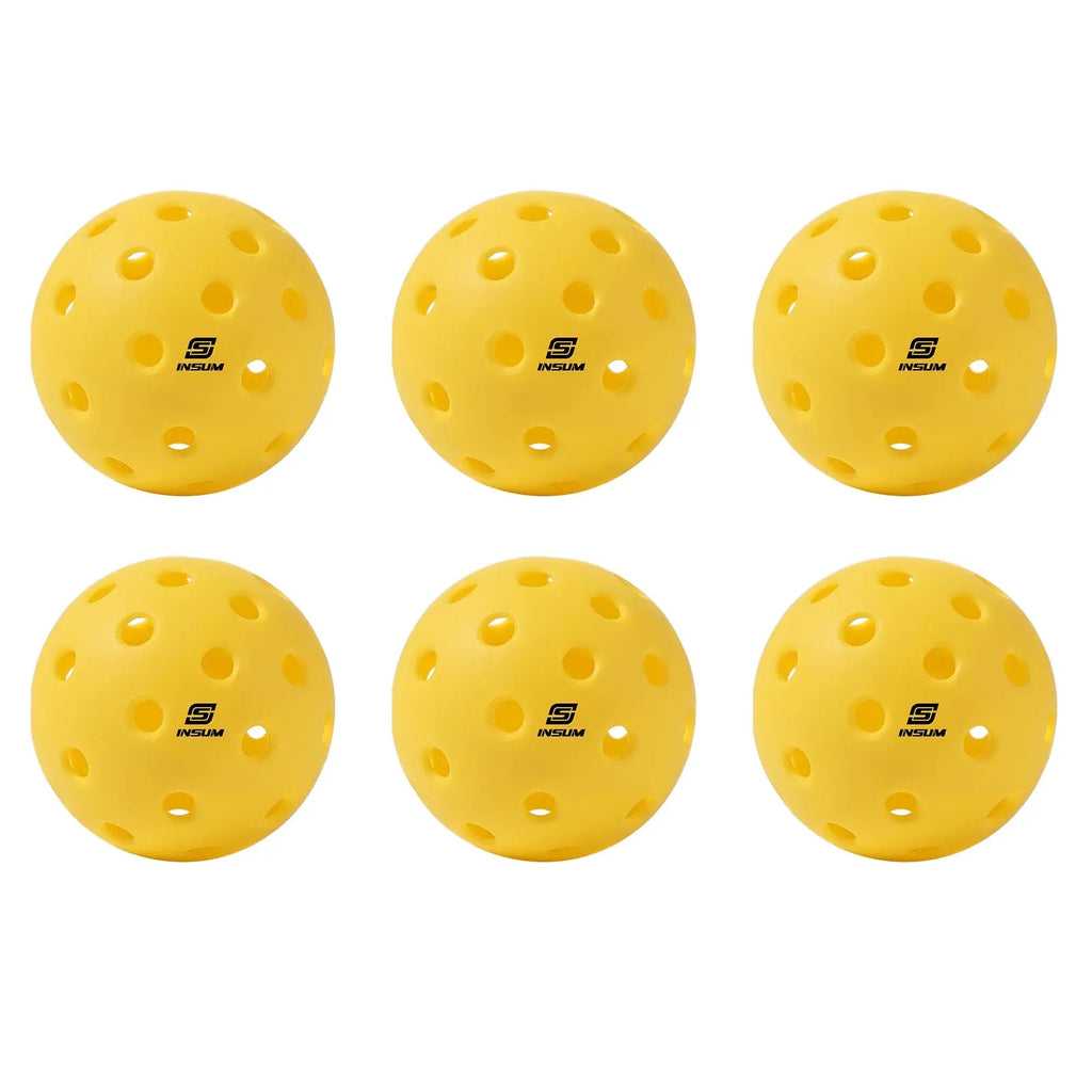 Balles de Pickleball Extérieur 40 Trous - INSUM Pickleline