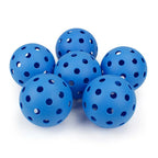 Balles de Pickleball Extérieur 74mm | Lot de 6, 40 Trous