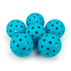 Balles de Pickleball Extérieur 74mm | Lot de 6, 40 Trous