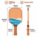 Raquette Pickleball Horizon S1 Fibre de Verre - Joysent Pickleline